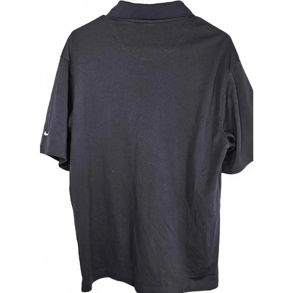 Nike Men's Navy Blue Dri Fit Polo Shirt Size Medium‎